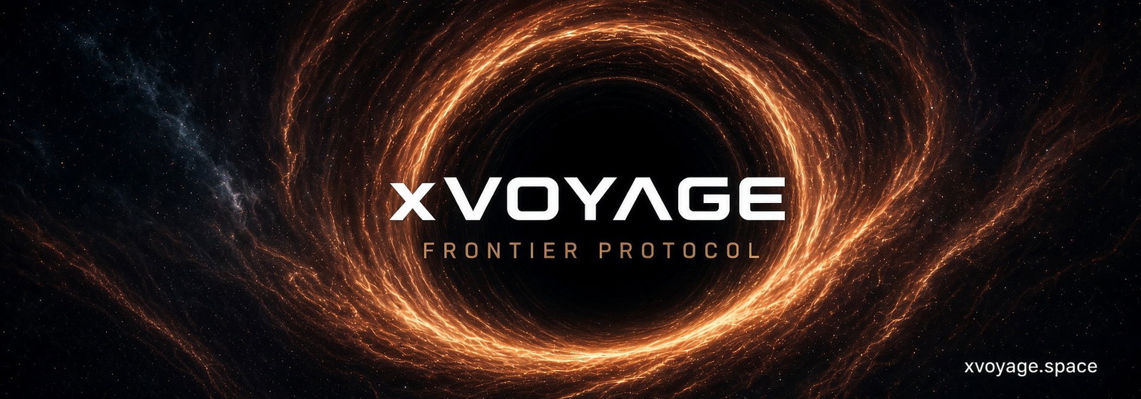 xVoyage Frontier Protocol cosmic portal artwork